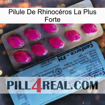 Pilule De Rhinocéros La Plus Forte 35